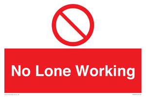 No Lone Working